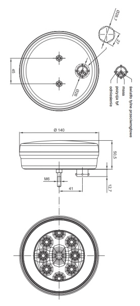 FT-112 LED BAJONET SHEMA