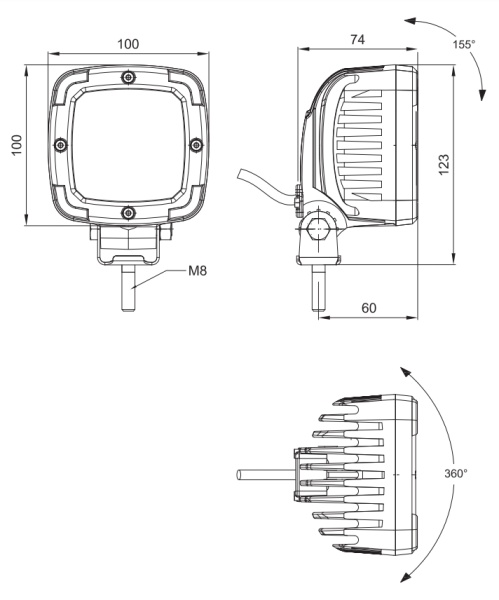 FT-036 LED ALU 2800-3